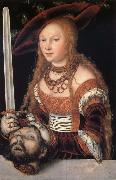 Fudith with the head of Holofernes, Lucas Cranach the Elder